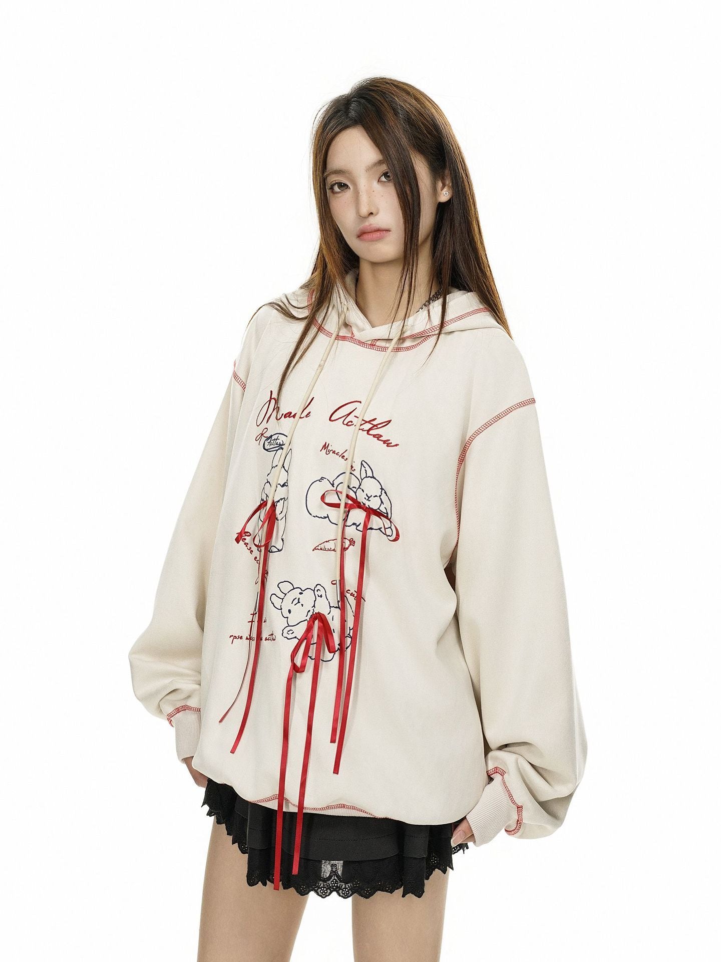 Veloura™ RibbonCharm Knit Coat