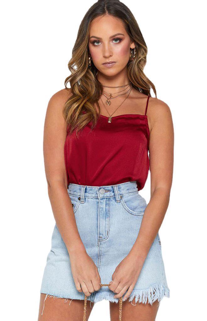 Women's Multicolor Camisole Silk Chiffon Shirt