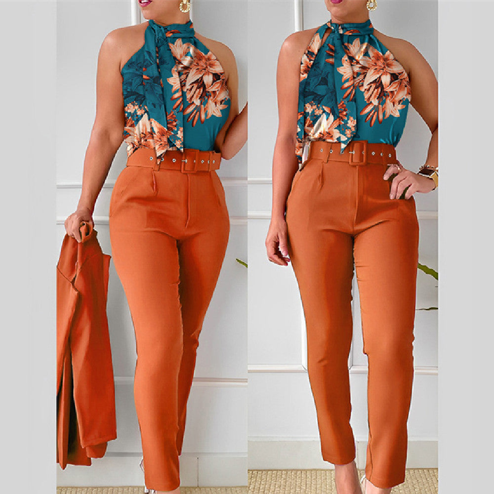 Blossom Reign Vest Ensemble