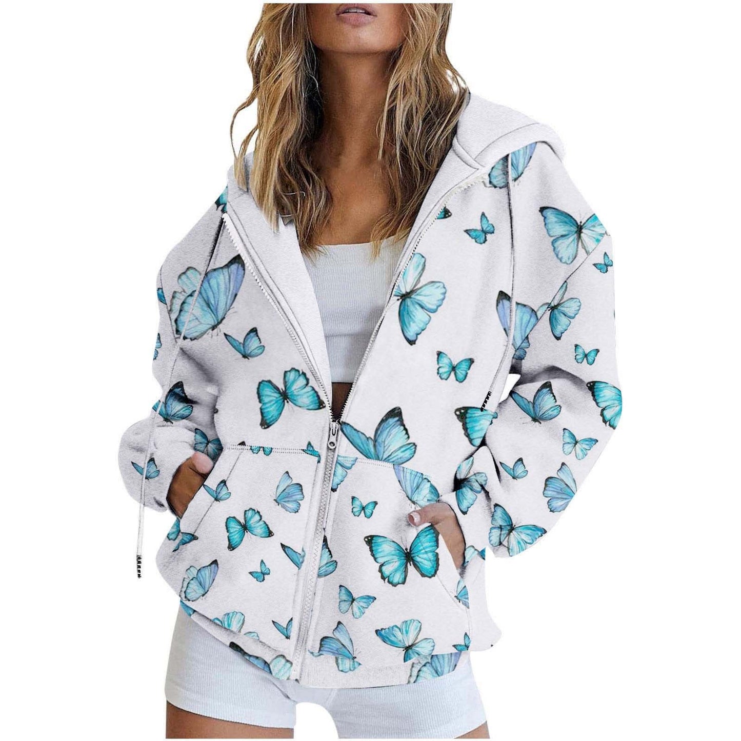 CityPrint Zip Sweater