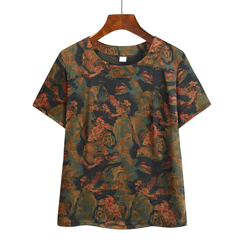 Women's Summer Clothes Breathable Artificial Silk