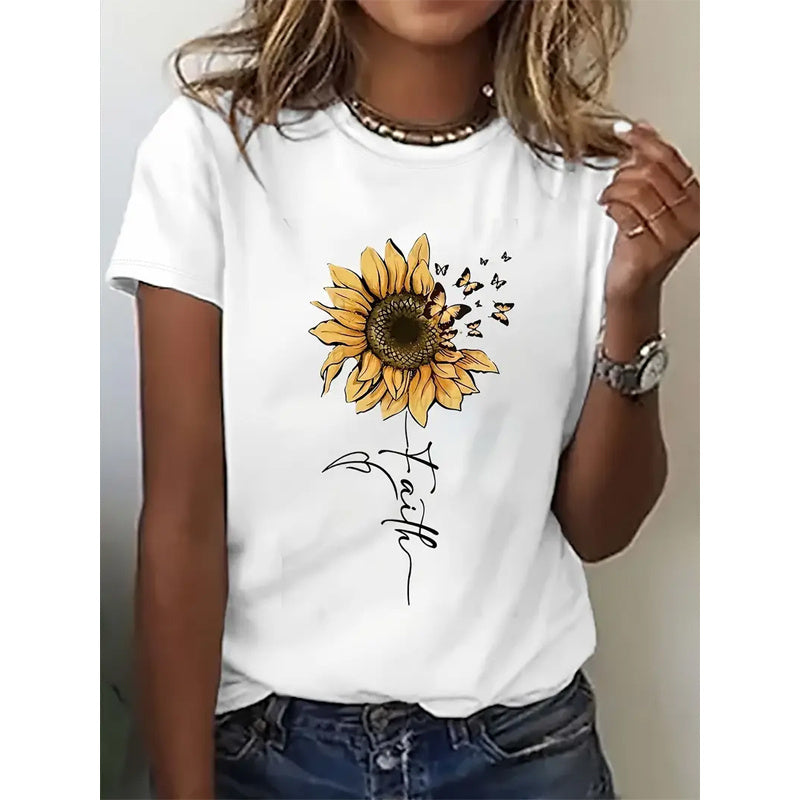 SolBliss Sunflower Tee