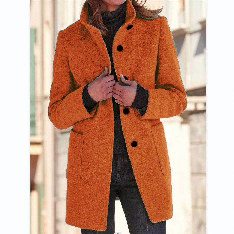 NobleStitch Woolen Coat