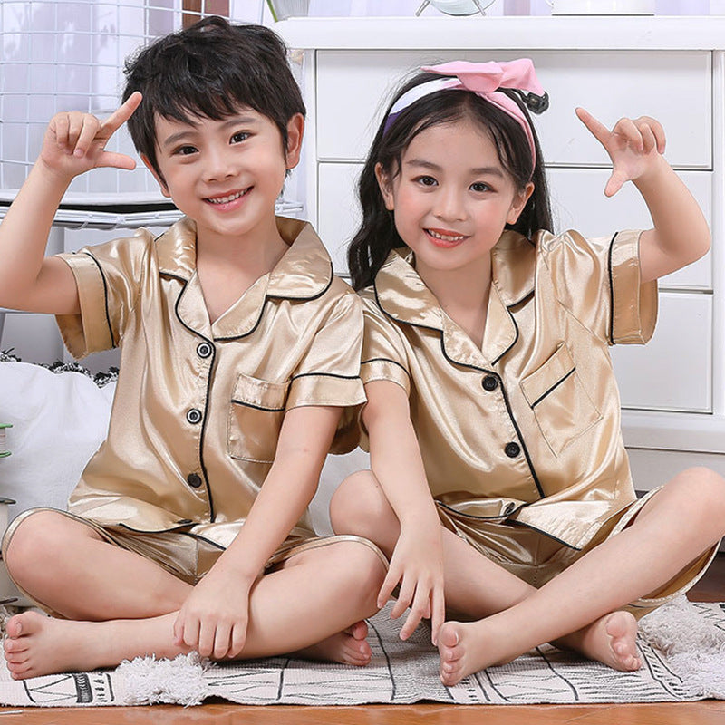 Baby Silk Thin Air-conditioned Home Service Suit