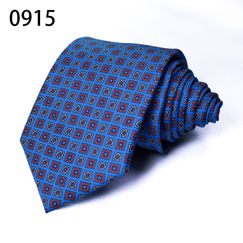 Fashion Polyester Silk Printed Men's Casual Tie