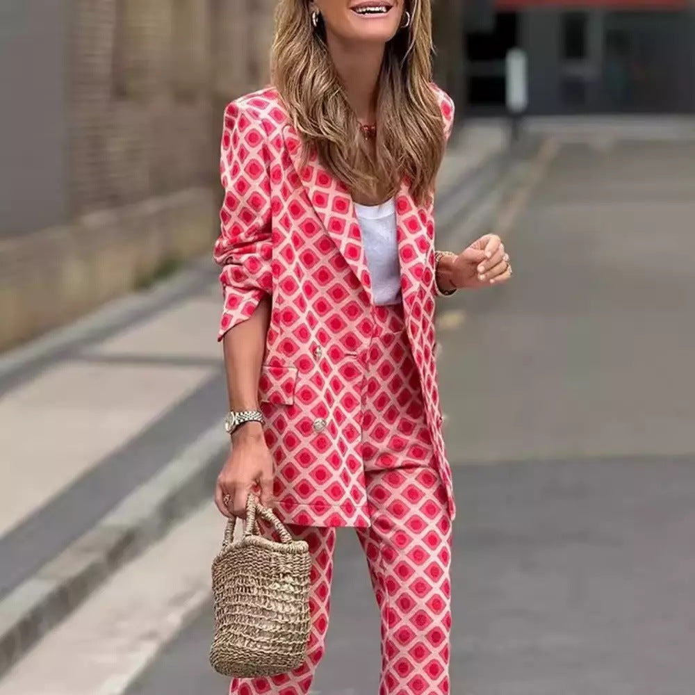 Pixeluxe Printed Suit