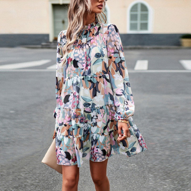 Aurevienne Bloom Sleeve Dress