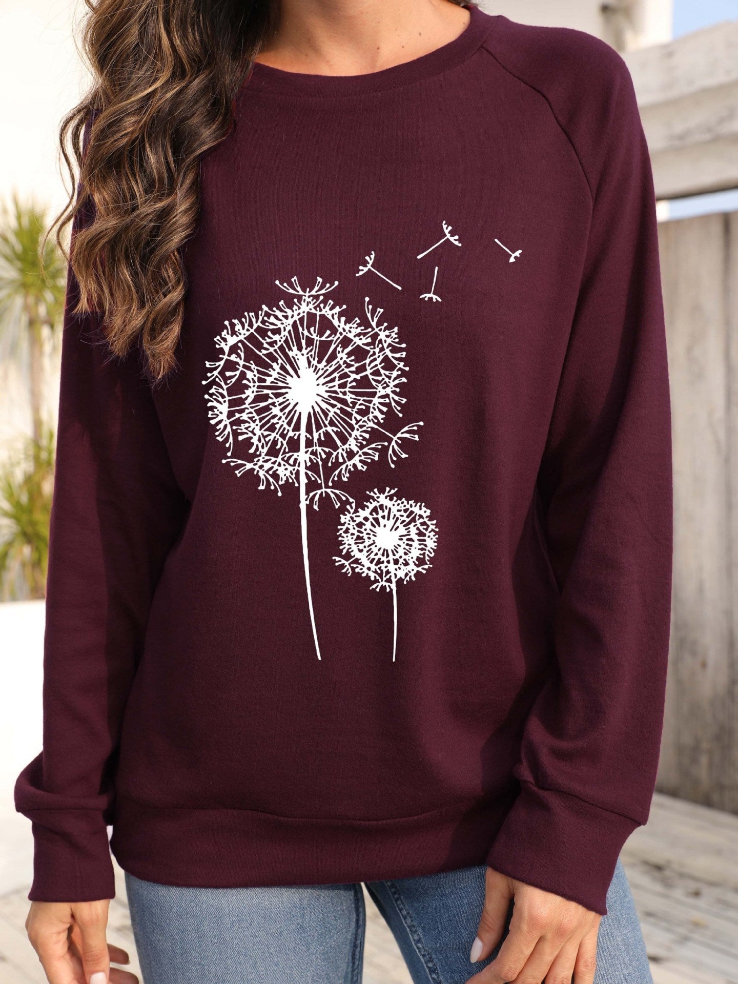 WishBloom Pullover Sweatshirt
