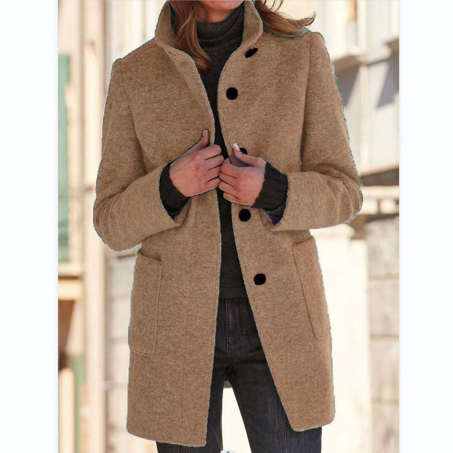 NobleStitch Woolen Coat