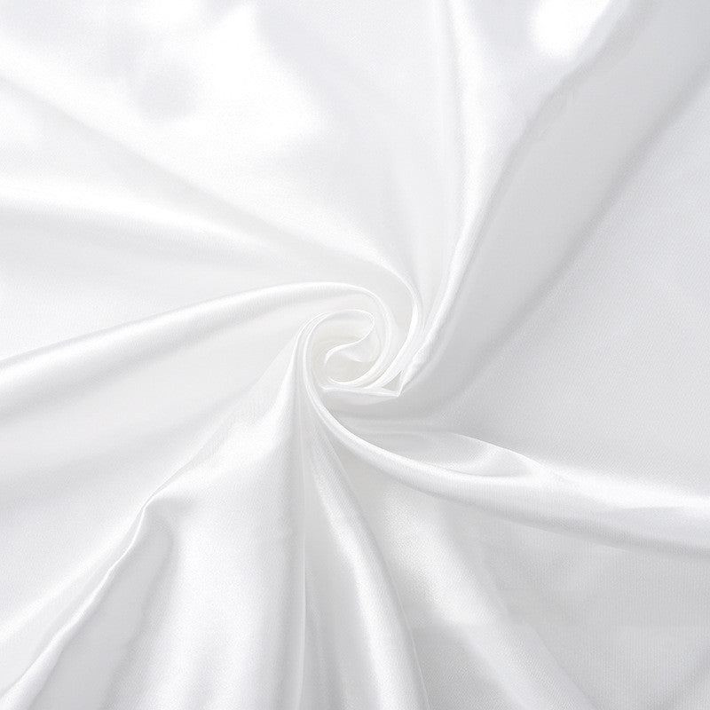 Colored Satin Fabric With Imitation Silk
