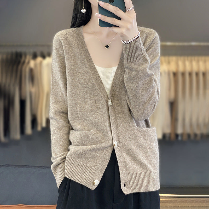 CozyChic Pocket Knit Cardigan