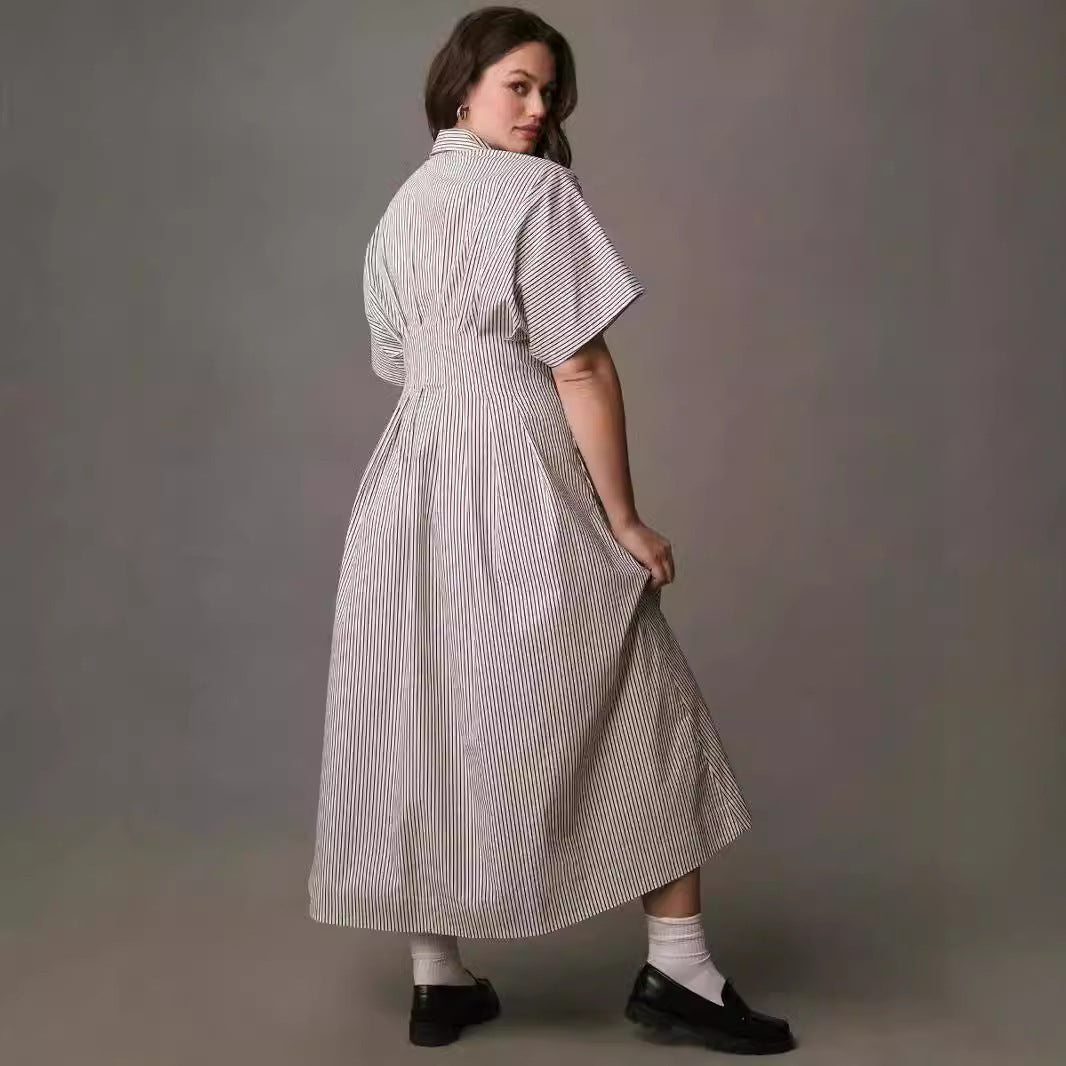 SculptEase Longline Shirt Dress