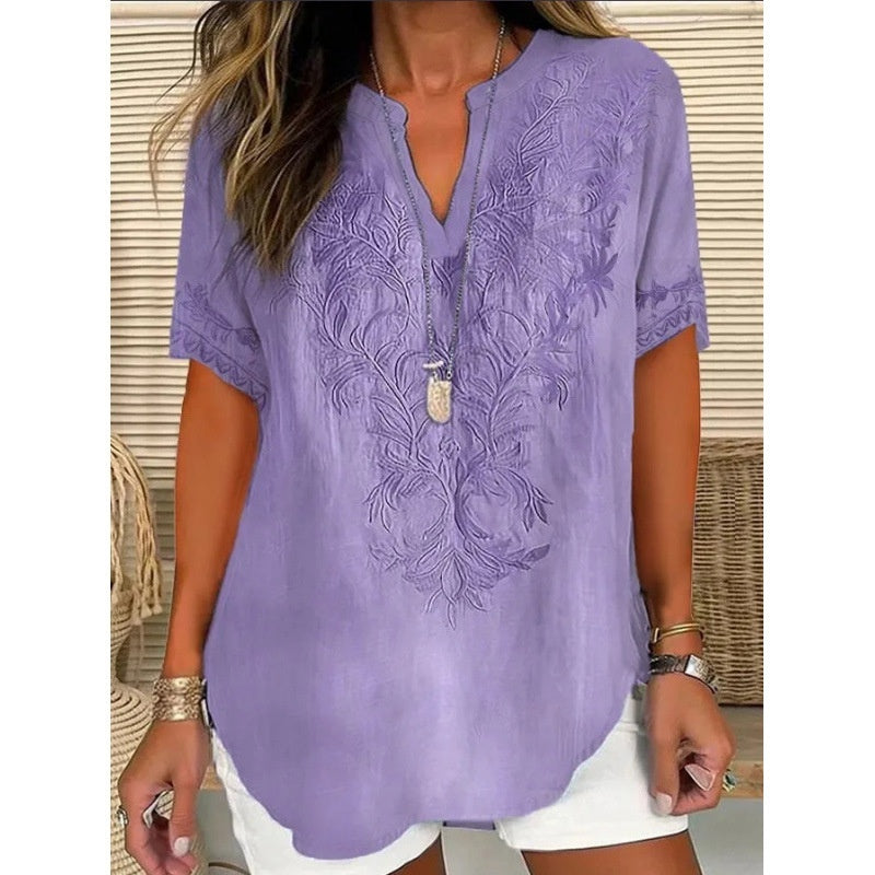 Vistara 3D Bloom Top