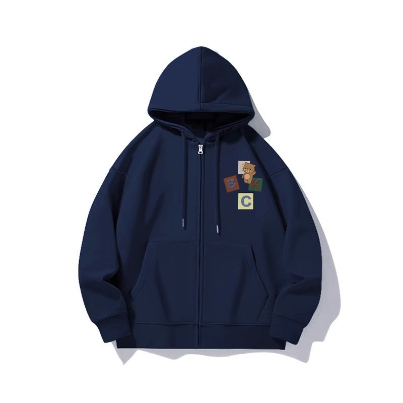MélangeEase Zipper Cardigan