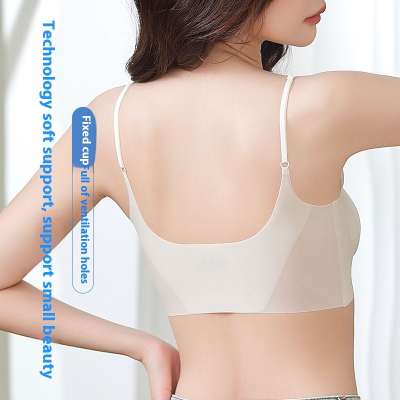 Fashion Ice Silk Cool Female Bra Vest