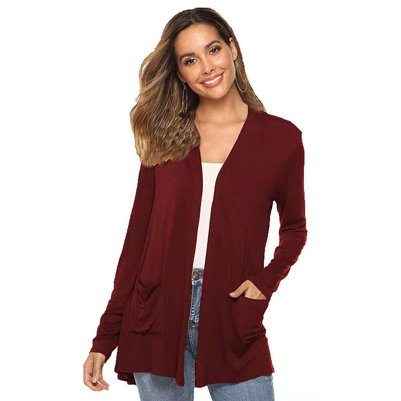 EternaKnit Mid-Length Cardigan
