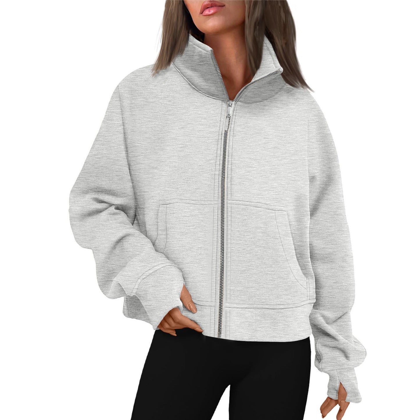 FlexForm Stand Collar Hoodie