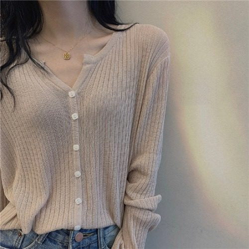 Ice silk thin long sleeve shirt