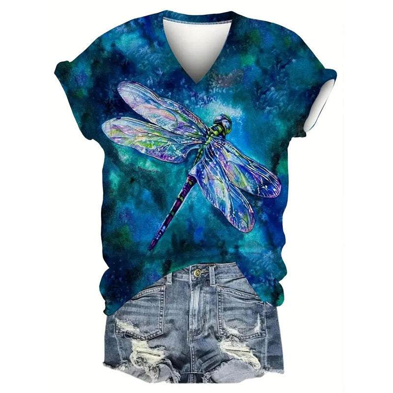 CosmaWing V-Neck Tee