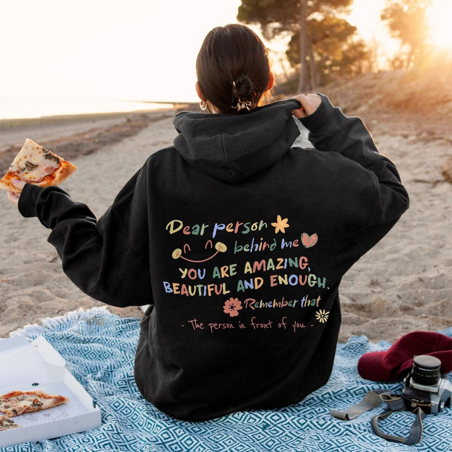 CozyScript Fleece Hoodie