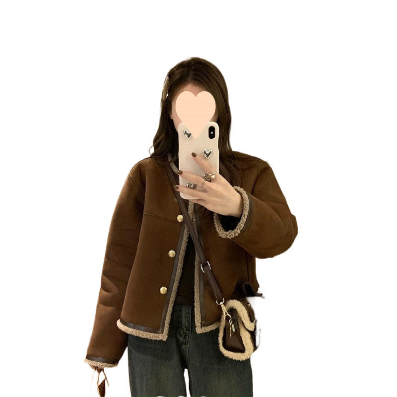 Furora Luxe Suede Coat