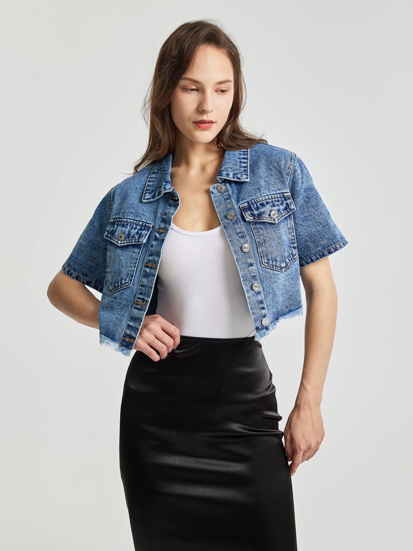 The Celeste Denim Coat