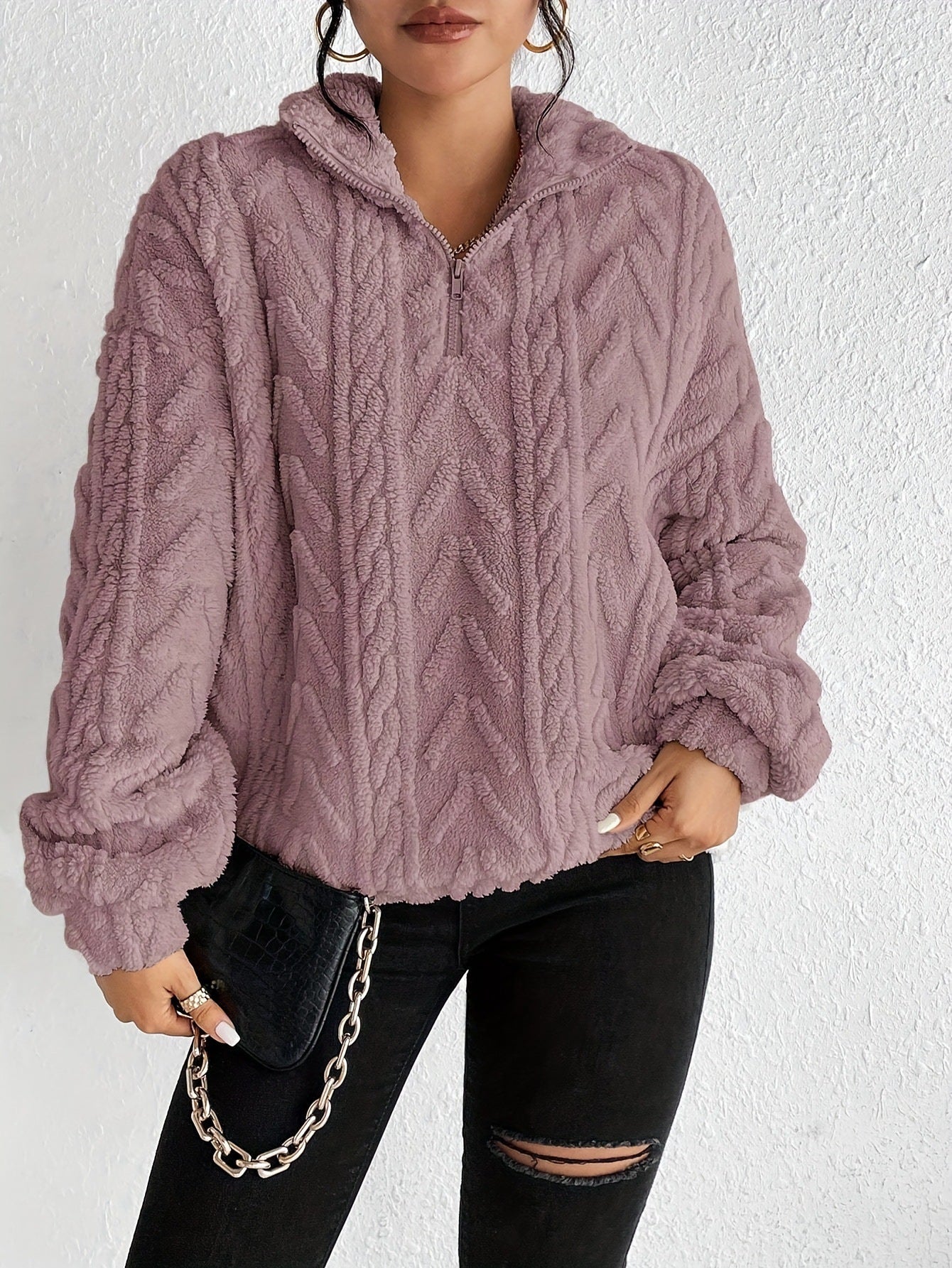 LatteLuxe Double-Sided Pullover