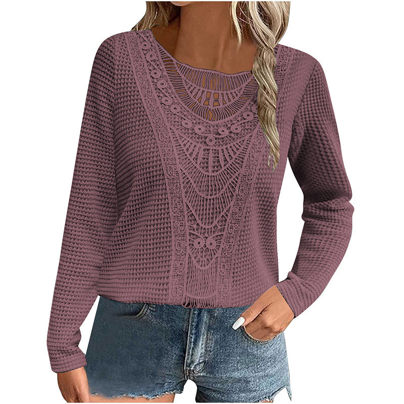 Lunaria Lace-Collar Top