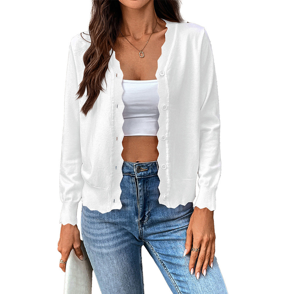 SilkenEase V-Neck Cardigan