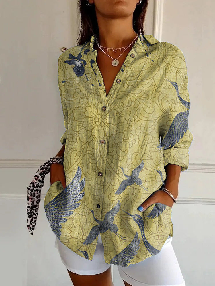 The FloraLuxe 3D Bloom Shirt