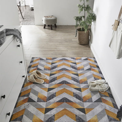 Entry Door Silk Ring Foot Mat PVC Household Carpet Doormat
