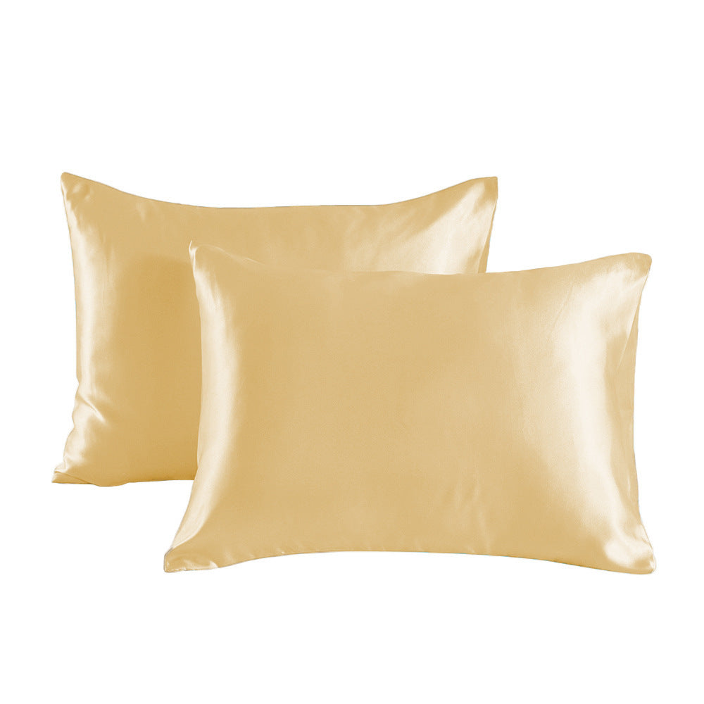 Pillowcase Set Of 2 Pillow Cases For Hair And Skin, Pillow Covers With Envelope Closure, Similar To Silk Pillow Cases, Gifts For Women Men