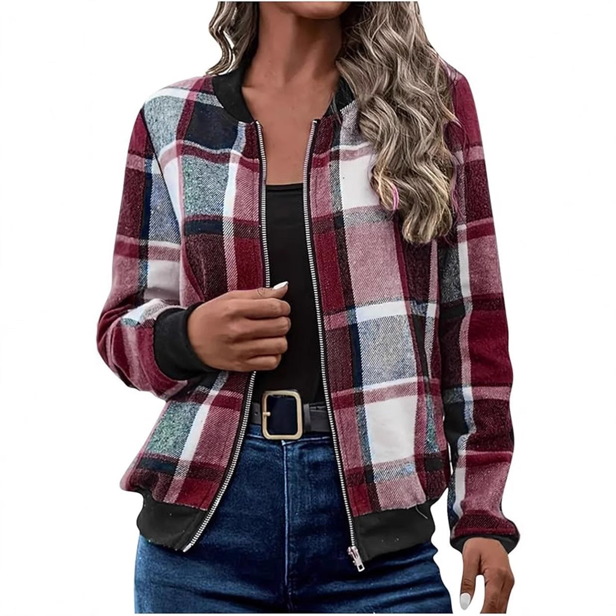 PlaidForm Commute Jacket