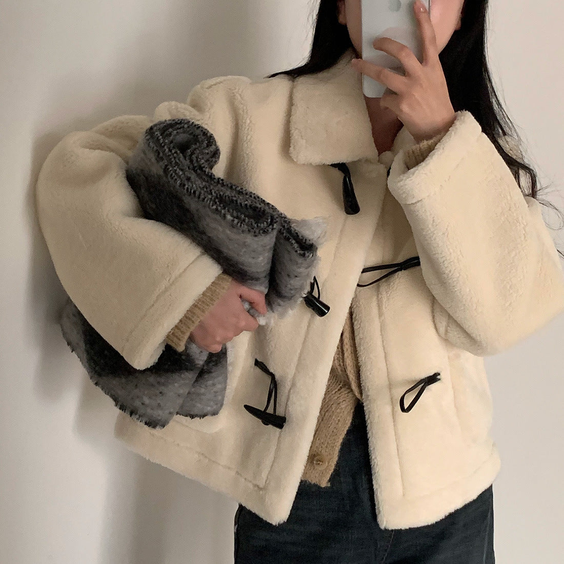 Aurora Luxe Lambswool Jacket