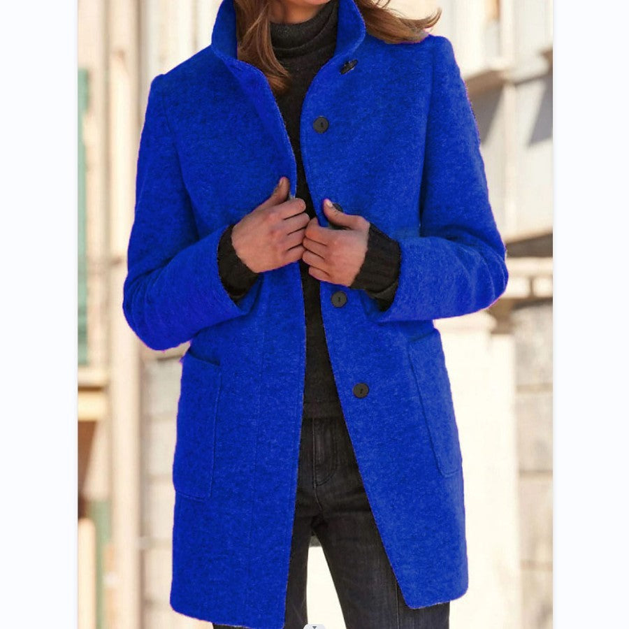 NobleStitch Woolen Coat