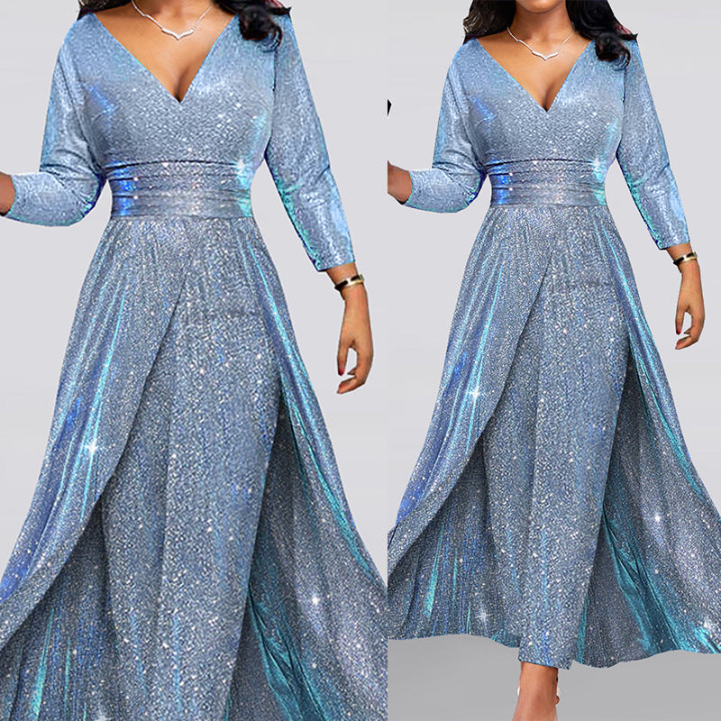 Opulessa™ Sequin Gala Jumpsuit