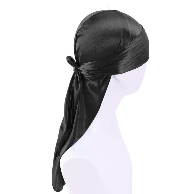 Fashion Personality Silk Strap Tam-o'-shanter