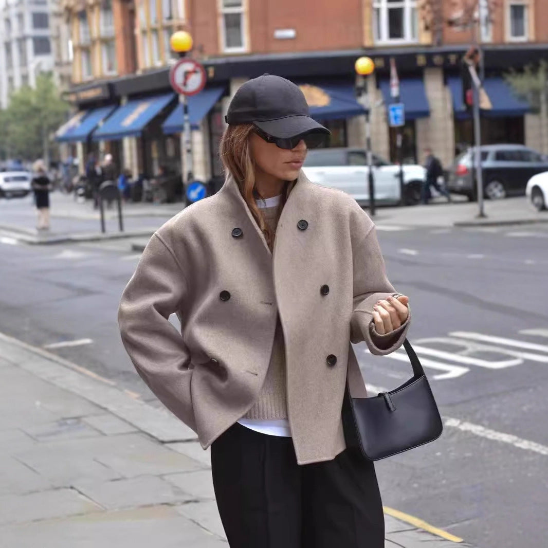 ClassicWarm Wool Overcoat