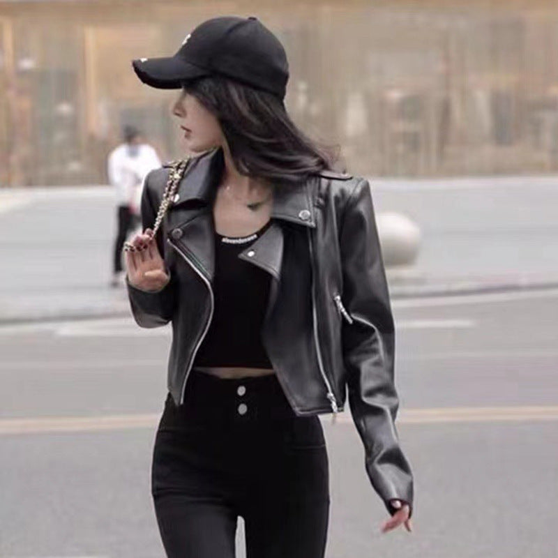 NoirEdge High-Waist Jacket