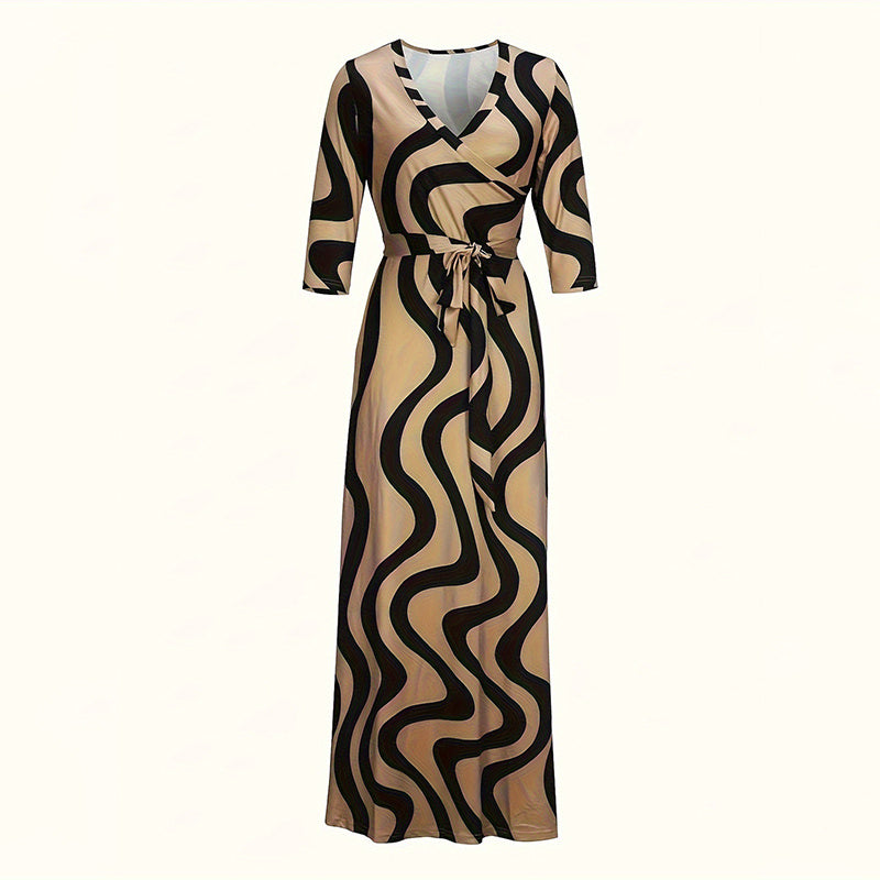 Veralune Grace Belted Maxi Dress