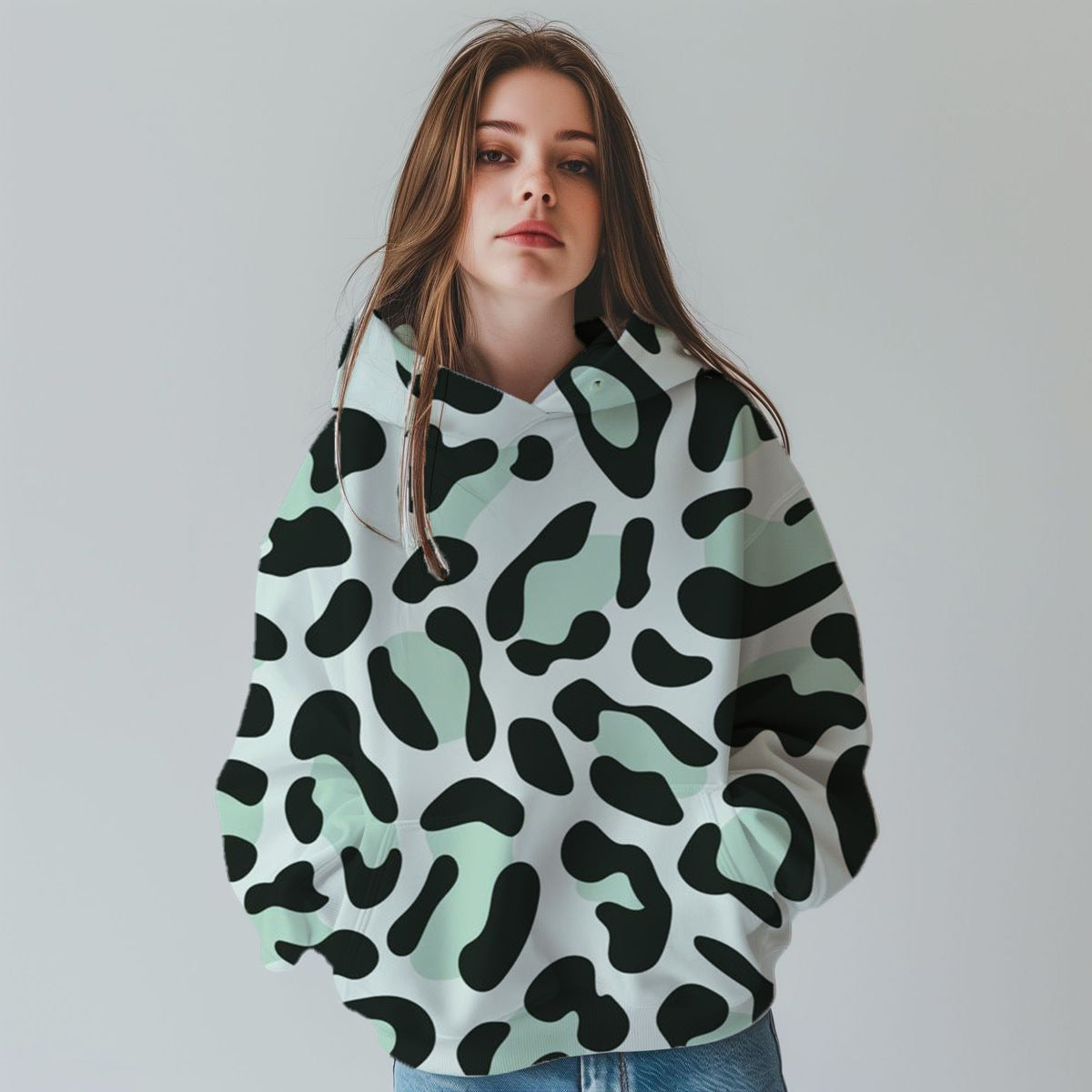 WildVision 3D Leopard Sweater
