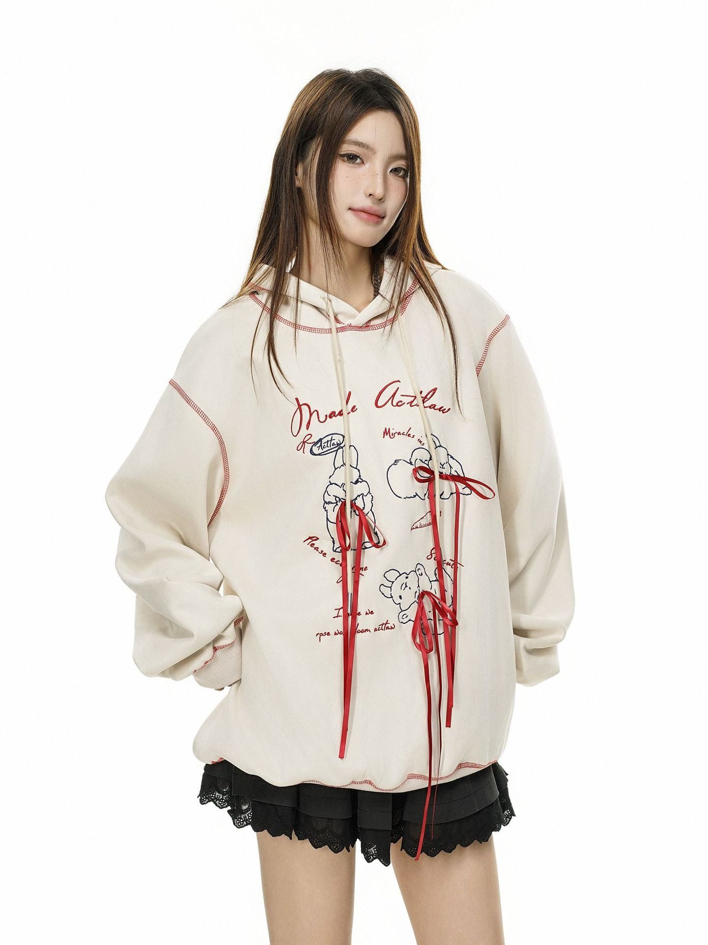 Veloura™ RibbonCharm Knit Coat