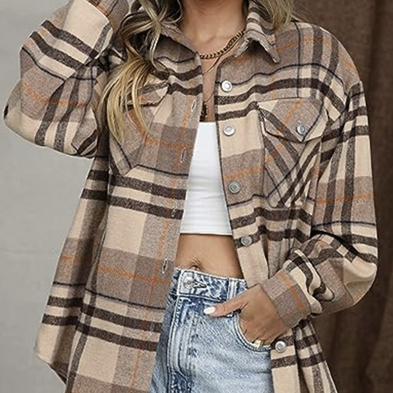 Havenwood Plaid Coatigan