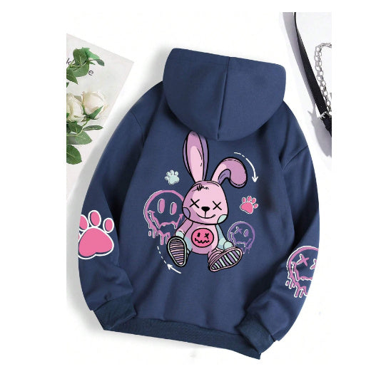 UrbanEase Printed Hoodie