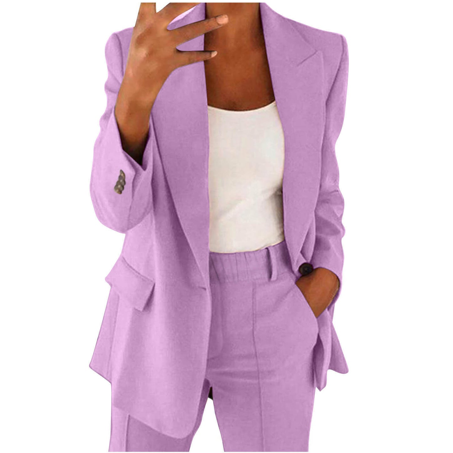 Serenique Button-Up Blazer