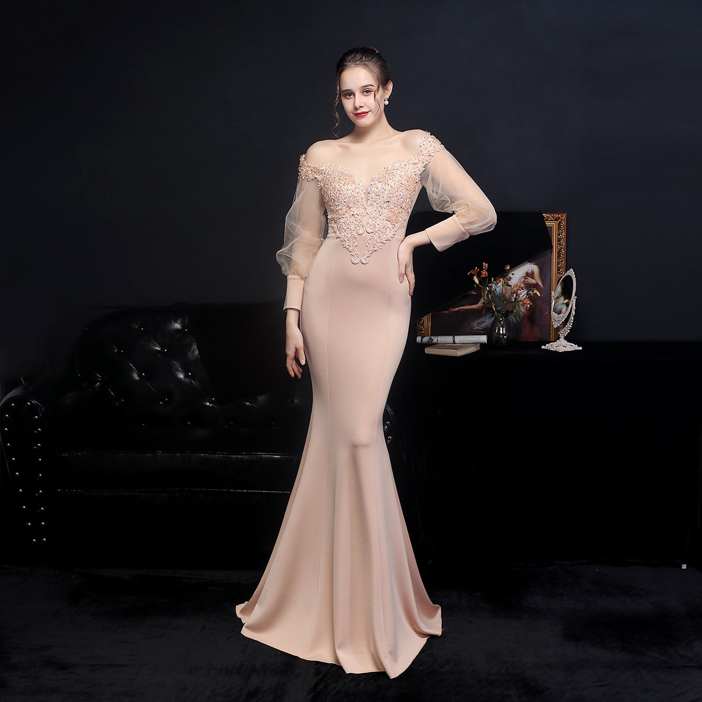 Emberlace Nocturne Gown
