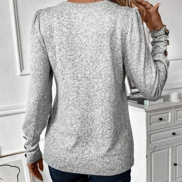 CozyClinch™ Relaxed Knit Sweater