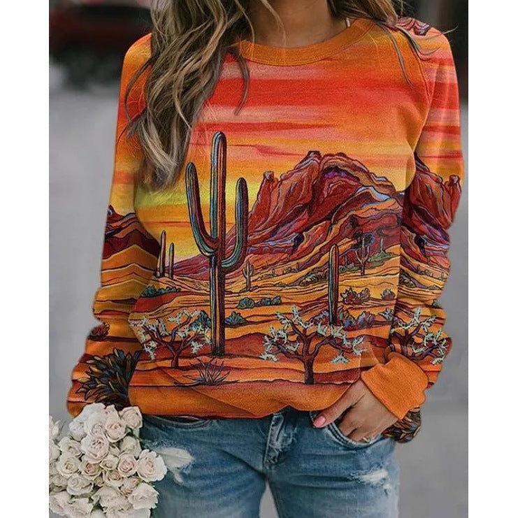 MeadowView Floral Pullover