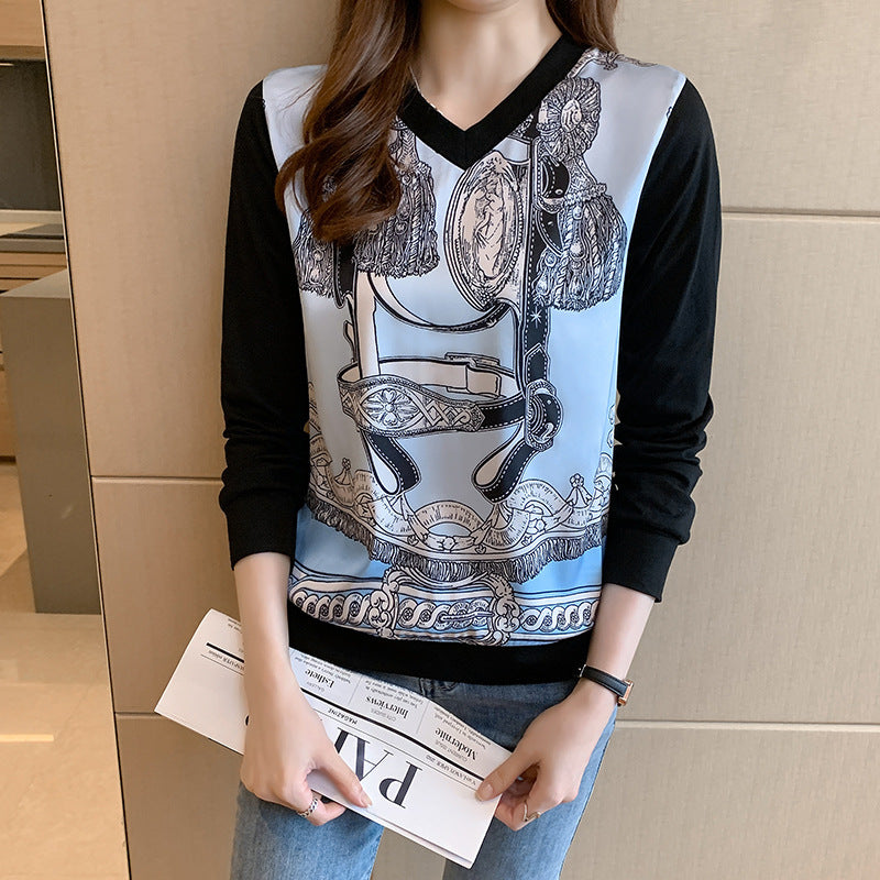 ArtistryPatch Long Sleeve Pullover