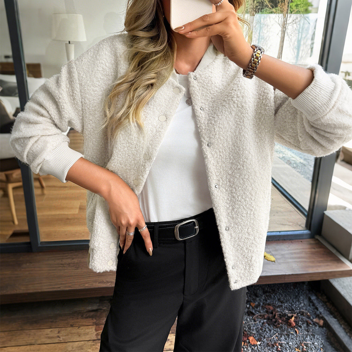 HoliChic™ Button Coat